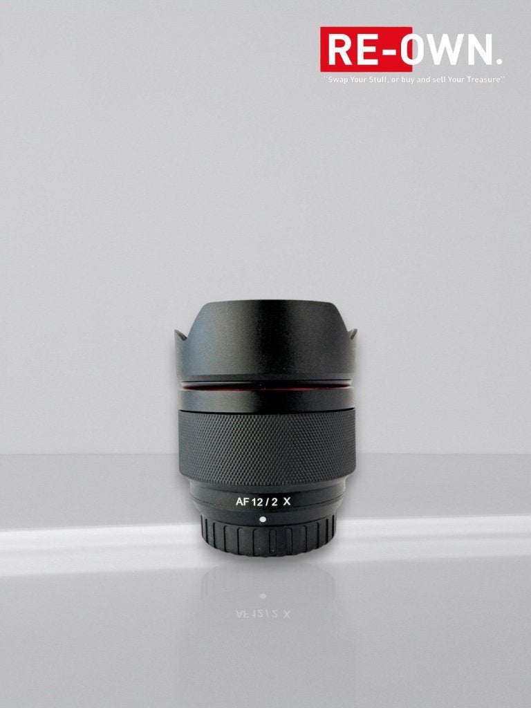 SAMYANG AF 12MM F/2 FUJI X MOUNT | TOPSTAAT | DOOS, Niet ingevuld, Niet ingevuld, Ophalen of Verzenden, Zo goed als nieuw