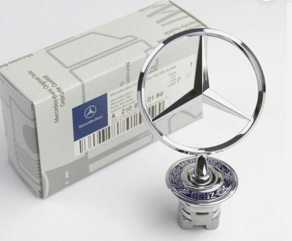 MERCEDES STER RVS CHROOM STER IS BEWEEGBAAR MONTAGE SIMPEL, Voor, Mercedes-Benz, Nieuw, Ophalen of Verzenden