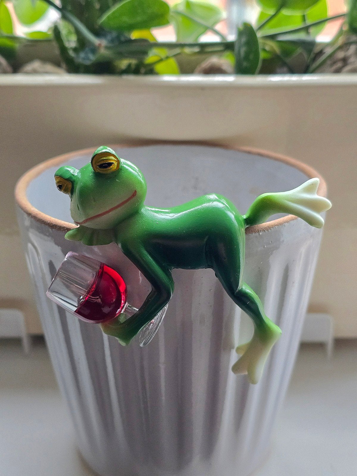 3 leuke kikkers, Verzenden, Zo goed als nieuw, Reptiel of Amfibie, Beeldje of Figuurtje