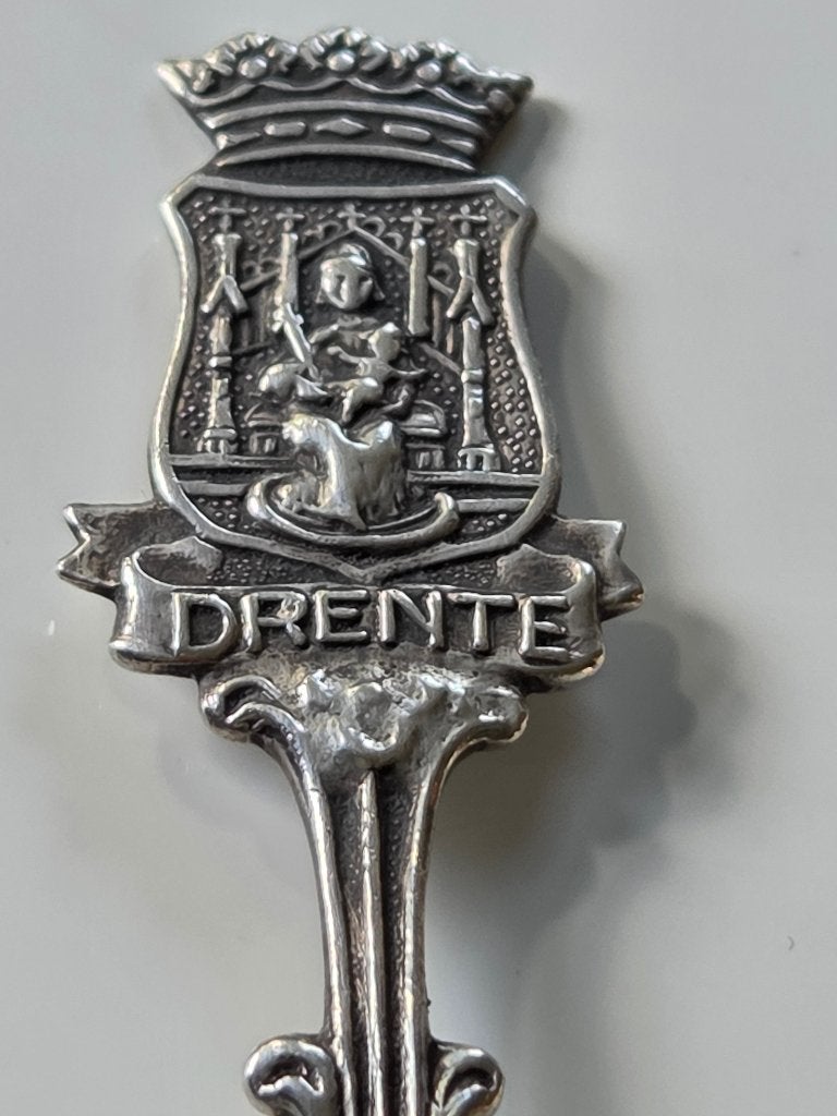 zilver lepel drenthe antiek, Antiek en Kunst, Ophalen of Verzenden, Zilver