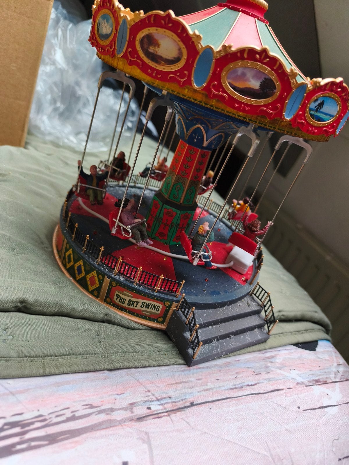 Lemax the sky Swing, Diversen, Kerst, Ophalen of Verzenden, Gebruikt