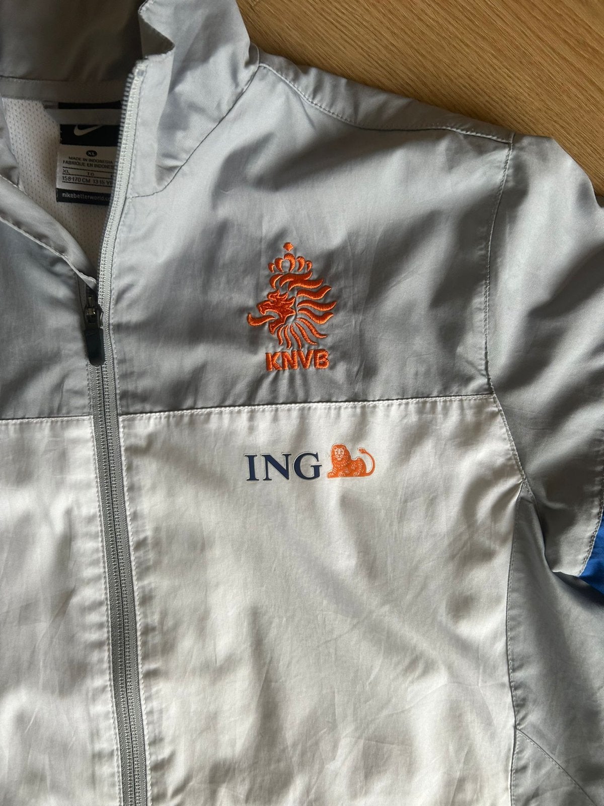 Nike KNVB Oranje Trainingspak - zie maatlabel, Ophalen of Verzenden, Gebruikt, Trainingspak