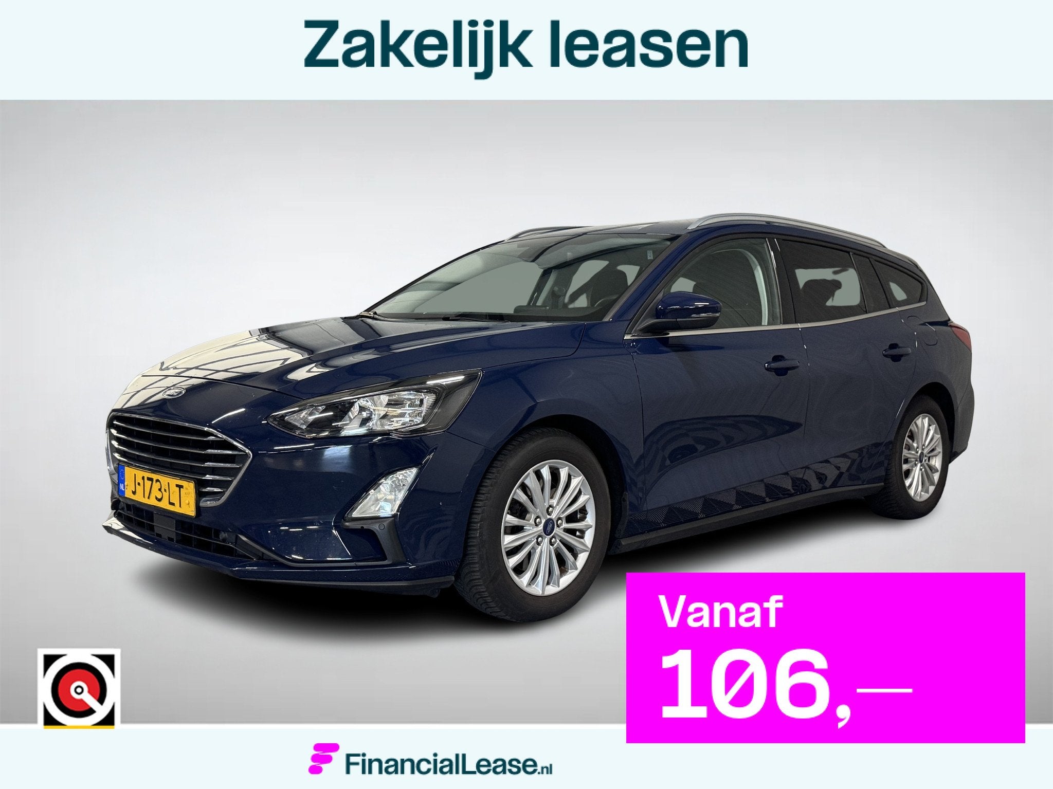 Ford Focus Wagon 1.0 EcoBoost Hybrid | Titanium X Business |, 125 pk, Gebruikt, Origineel Nederlands, Benzine