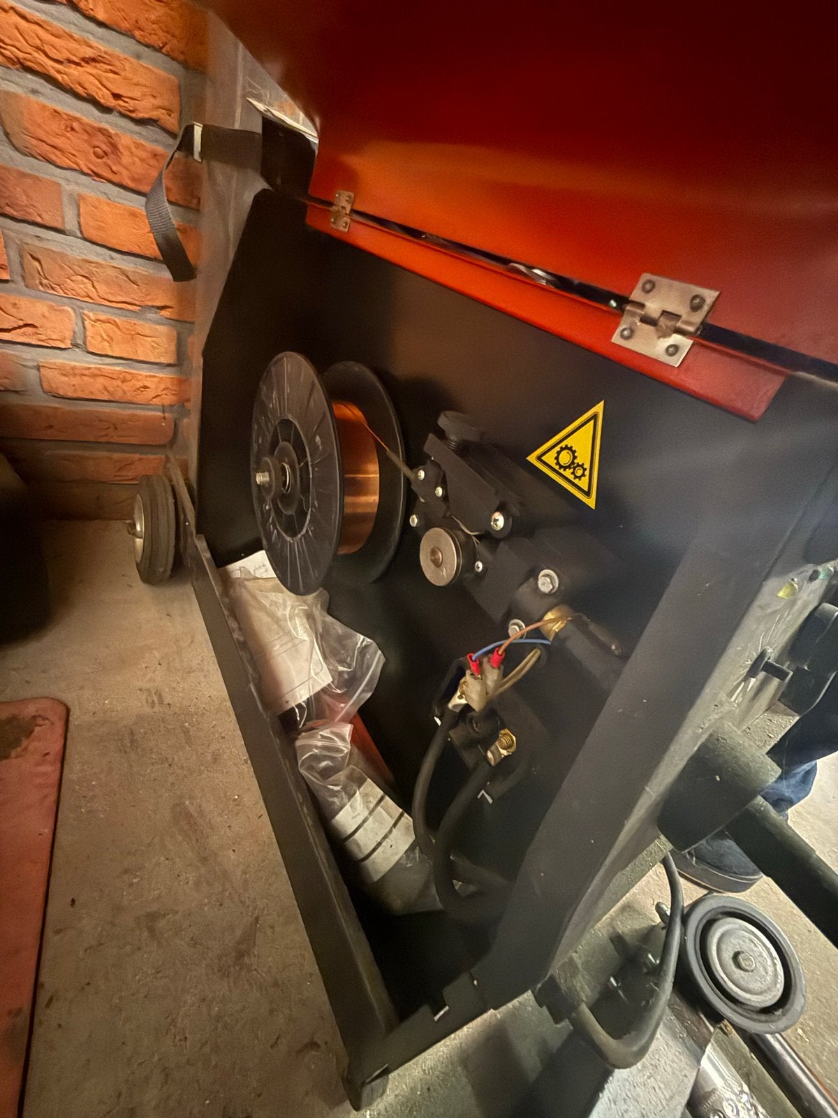 Cebora Mig/Mag Lasapparaat met Gasfles., Ophalen, Zo goed als nieuw, Minder dan 150 ampère, Co2