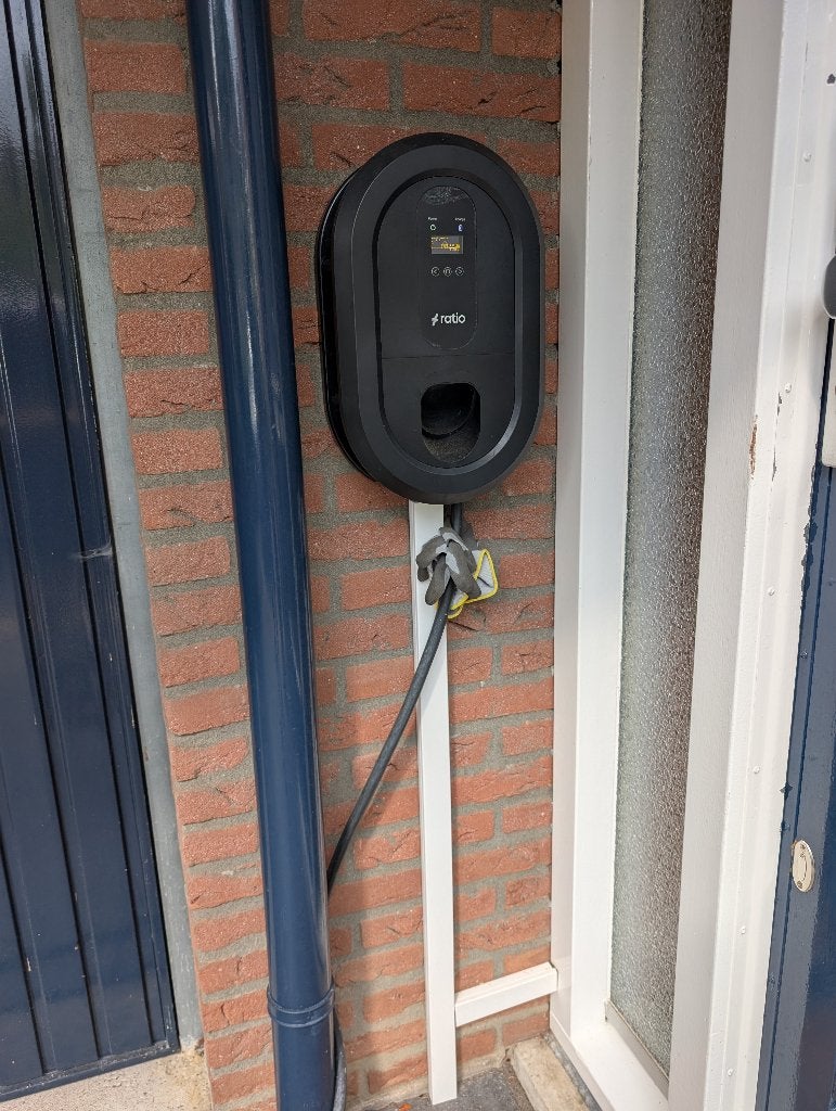 Ratio Solar laadbox met vaste kabel 5 m (3 fasen, tot 22 kW), Auto diversen, Ophalen, Gebruikt, Laadpaal en Laadkabel
