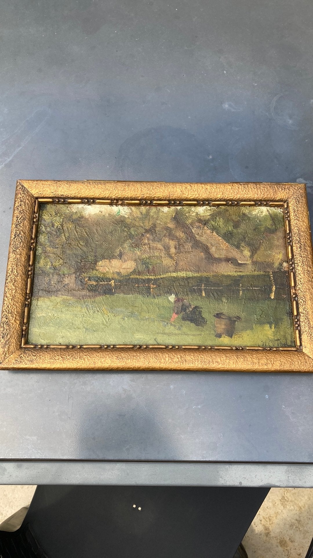 Bij de Boerderij H O van Thol (1859-1902), Antiek en Kunst, Ophalen of Verzenden