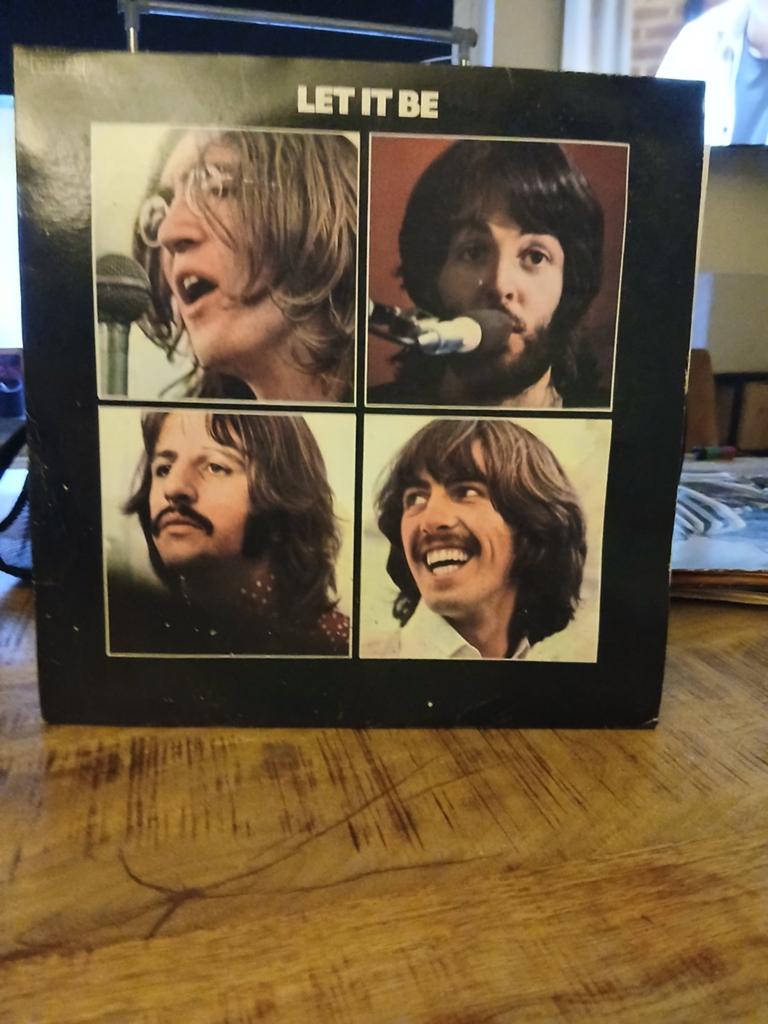 The Beatles - Let It Be LP (Originele Persing), Cd's en Dvd's, Gebruikt, Fotohoes, Ophalen of Verzenden, 1970 - 1979