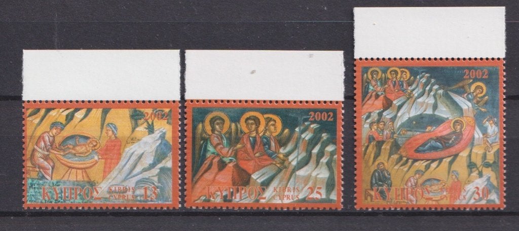 Cyprus 2002; Kerstmis, Michel 1007-1009.** PF., Ophalen of Verzenden, Overige landen, Postfris