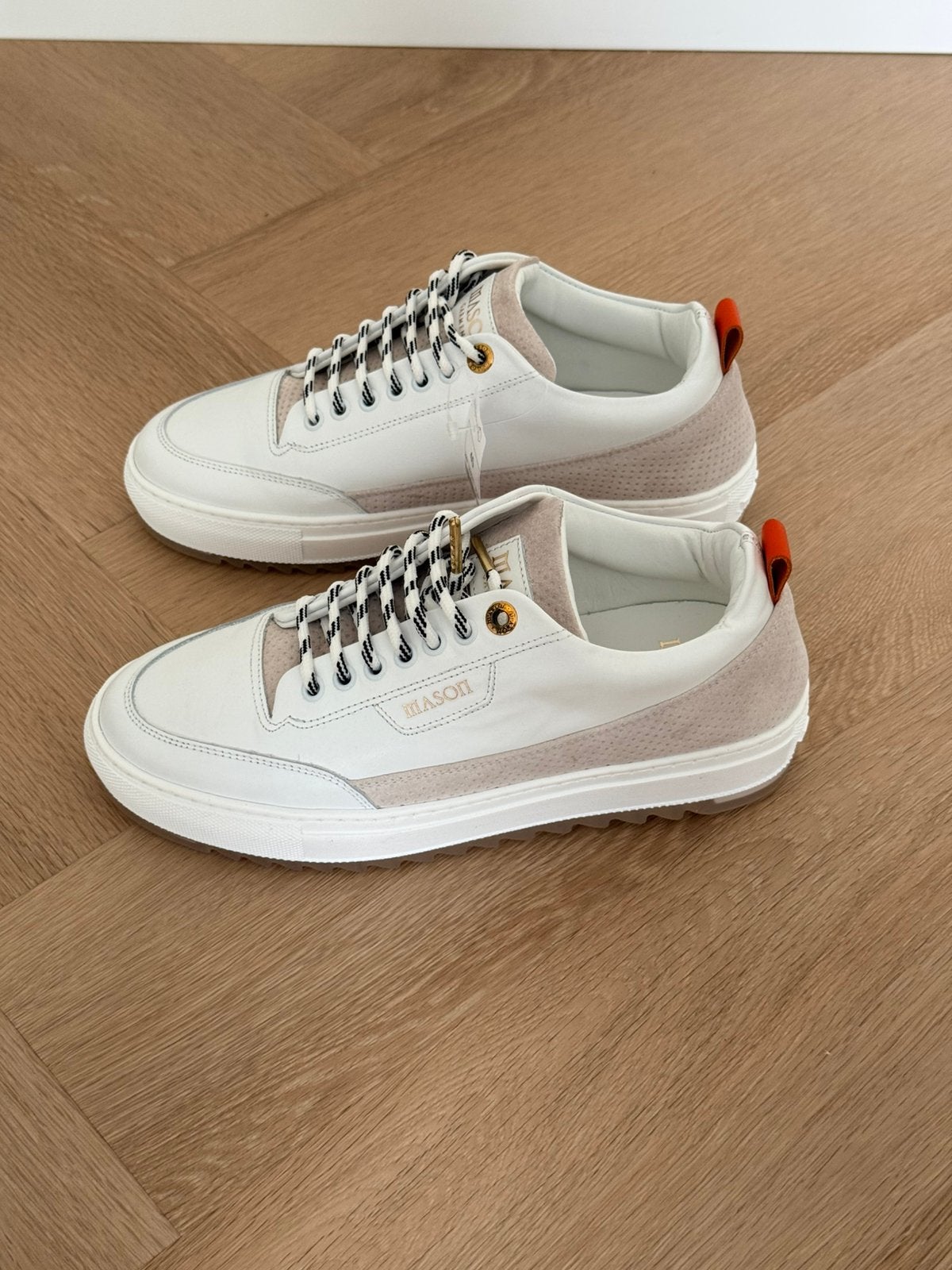 gloednieuwe Mason Garments Torino sneakers in maat 38, Wit, Ophalen of Verzenden, Sneakers of Gympen, Nieuw