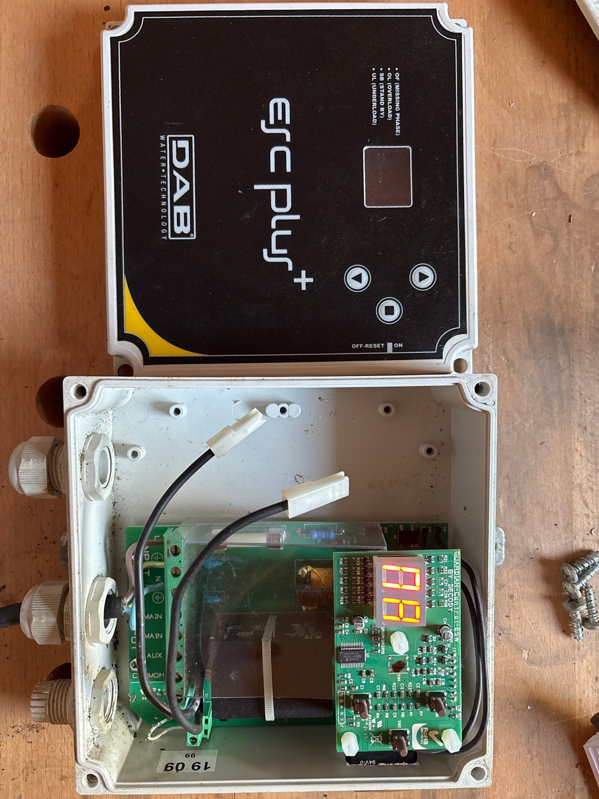 DAB ESC PLUS+ regelunit voor bronpomp, Tuin en Terras, Waterpompen, Ophalen, Gebruikt, Elektrisch, Overige typen