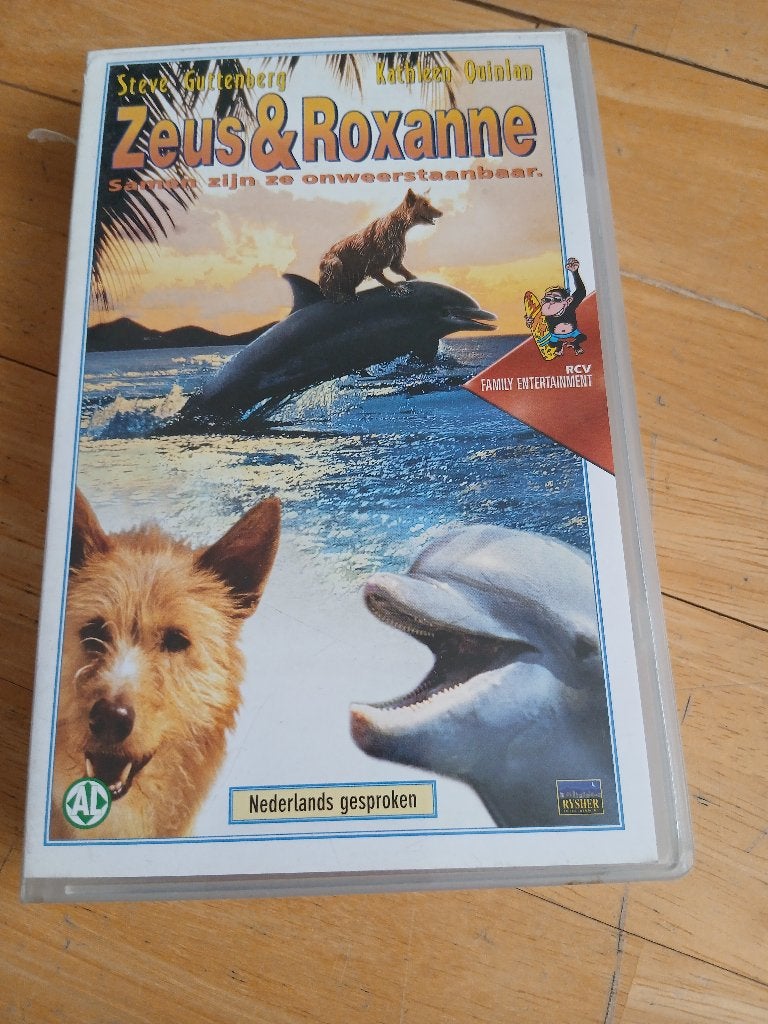 Videoband Zeus en Roxanne, Alle leeftijden, Ophalen of Verzenden, Gebruikt, Kinderfilm