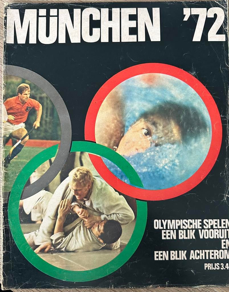München ‘72 - Speciale uitgave Olympische Spelen 1972, Boeken, Ophalen of Verzenden, Gelezen, Sport en Vrije tijd