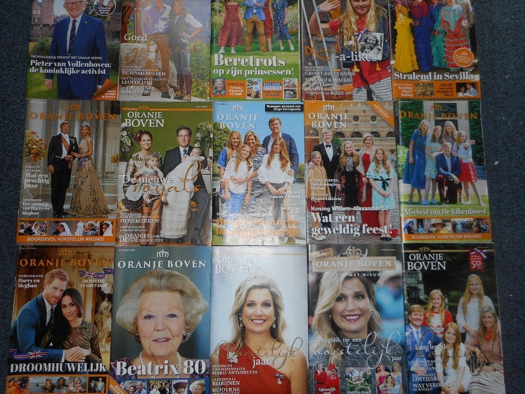 15 KONINKLIJKE BOEKJES! Boordevol Royalty In Nieuwstaat!, Boeken, Verzenden, Zo goed als nieuw, Gossip of Showbizz