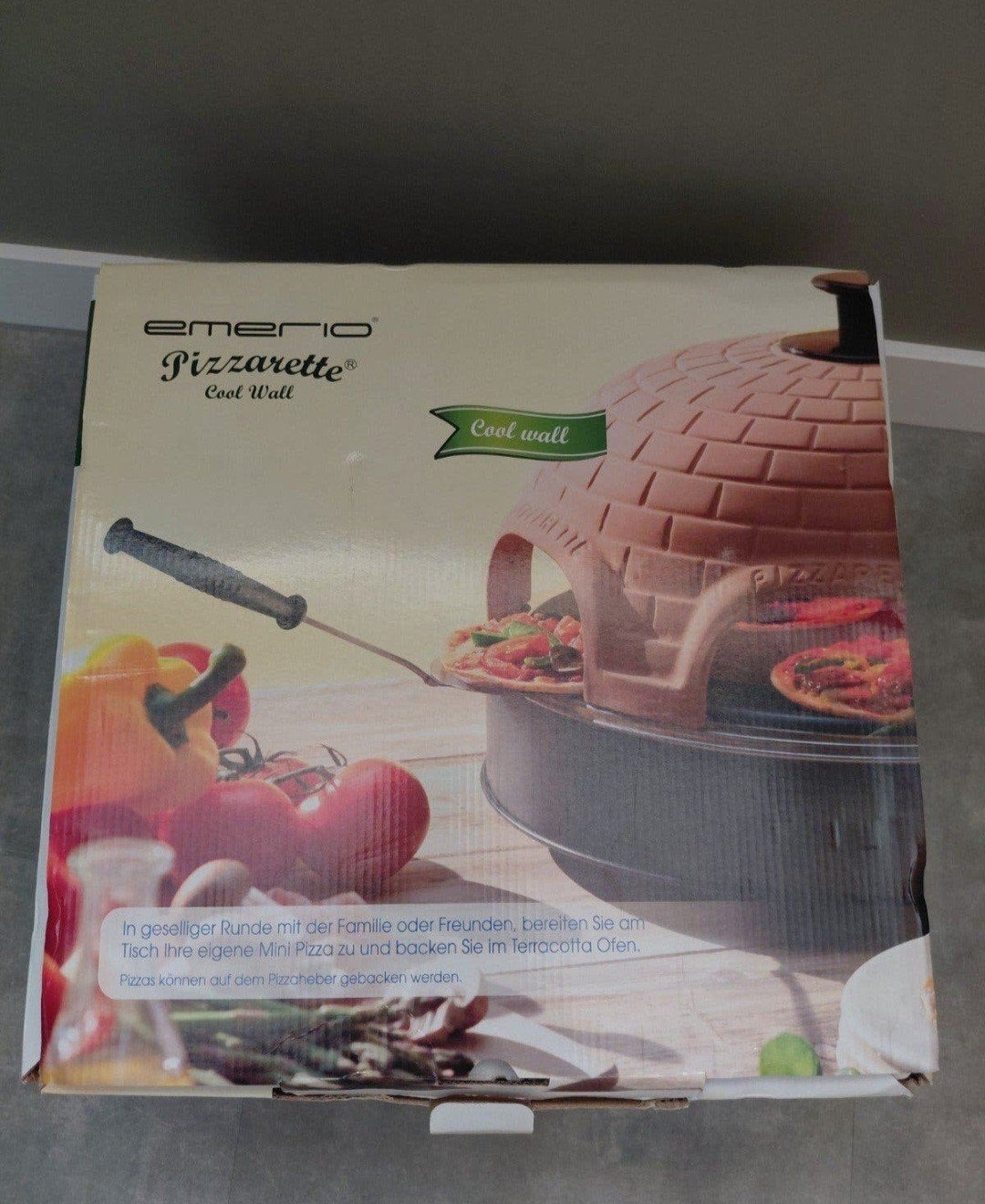 Emerio Pizzarette Cool Wall - Pizzaoven voor 6 personen, Ophalen, Zo goed als nieuw, Emerio