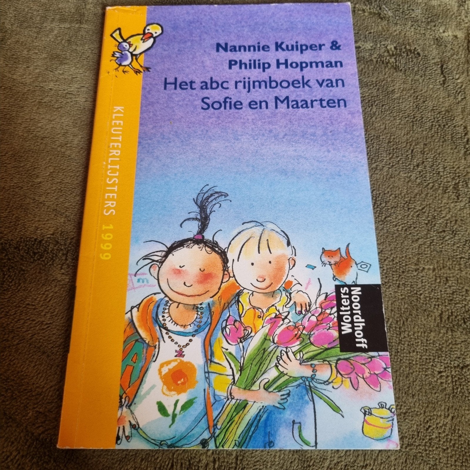 Het abc rijmkboek van Sofie en Maarten - Kleuterlijsters, Boeken, Ophalen of Verzenden, Gelezen, Nannie Kuiper, Fictie algemeen