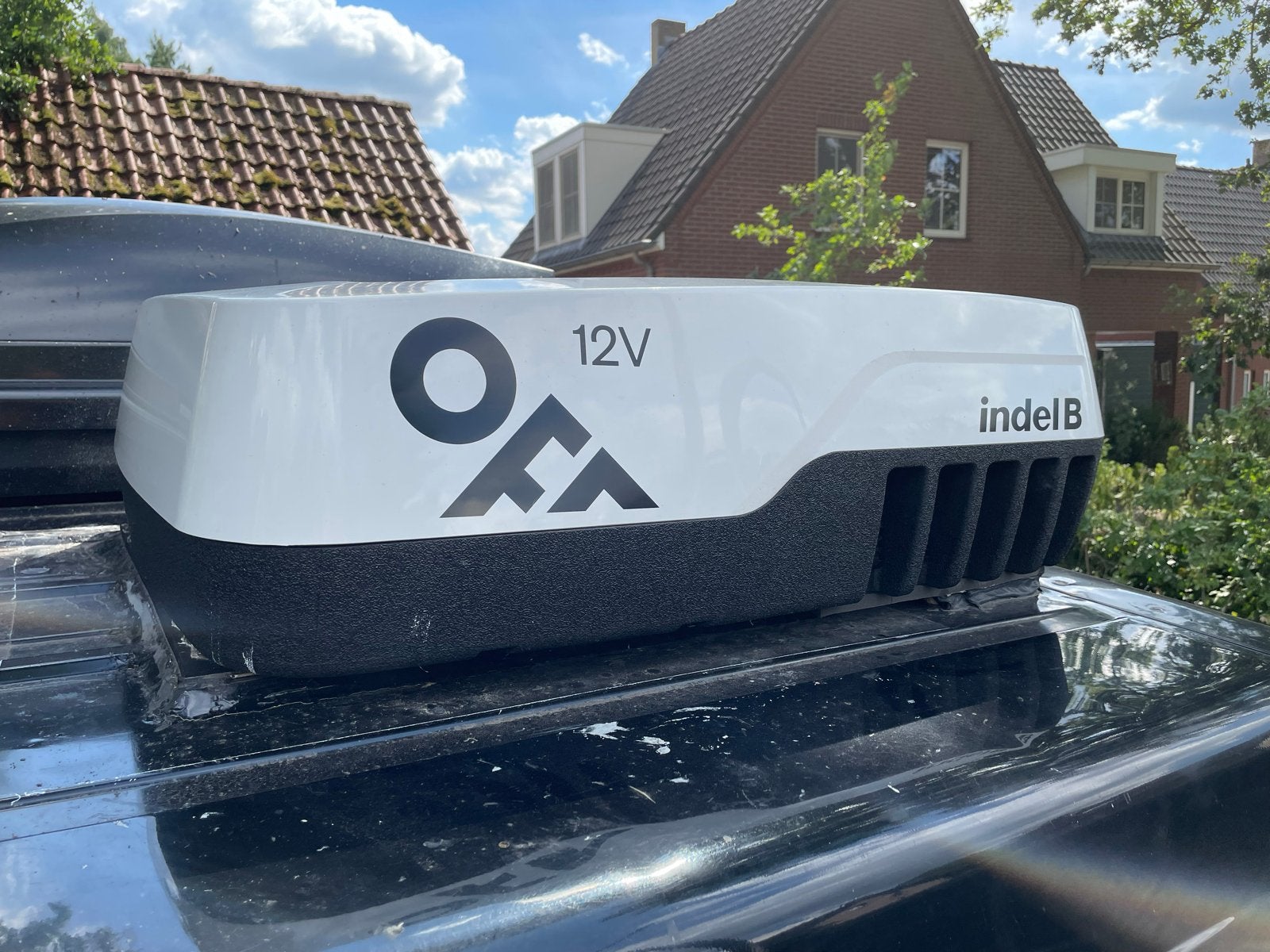 Indel B 12V Dakairco voor Camper/Caravan, Caravans en Kamperen, Ophalen, Gebruikt