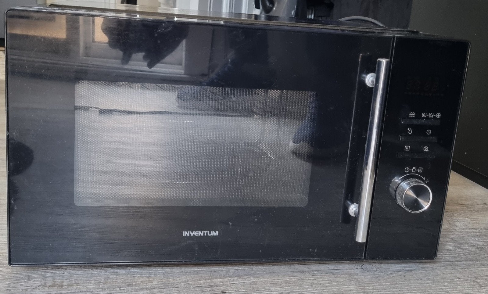 Combimagnetron met hete lucht grill, Witgoed en Apparatuur, Magnetrons, Ophalen, Zo goed als nieuw, Hete lucht