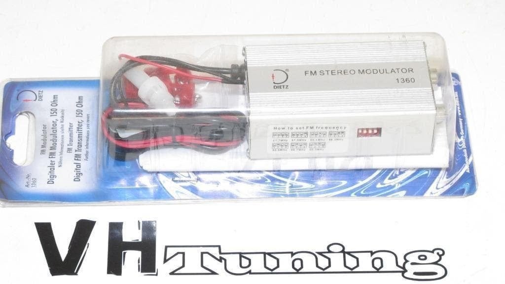 Dietz digital FM transmitter, 150Ohm, Auto diversen, Tuning en Styling, Ophalen of Verzenden