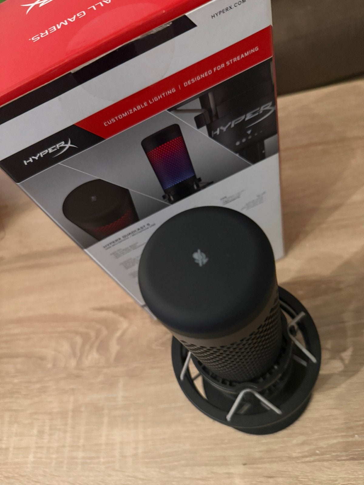 Hyperx quadcast s, Ophalen of Verzenden, Zo goed als nieuw, Overige typen