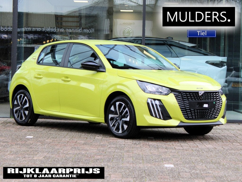 Peugeot 208 1.2 Hybrid 110 e-DCS6 Style VOORRAAD KORTING, Auto's, Peugeot, 12 maanden, LED verlichting, Euro 6, 1199 cc