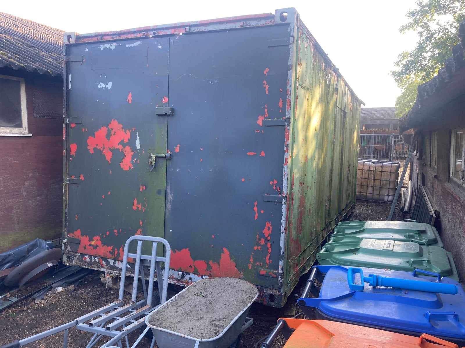 Opslagcontainer - Robuust en Veelzijdig zeecontainer, Doe-het-zelf en Verbouw, Ophalen of Verzenden, Gebruikt