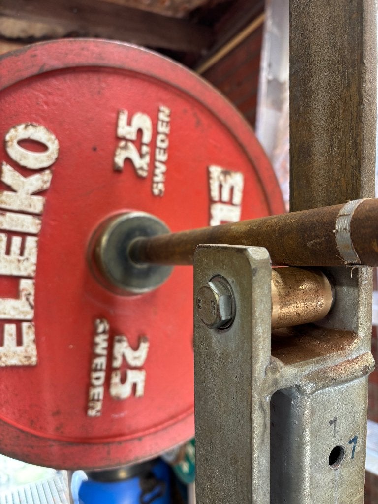 Eleiko Halter, Ophalen, Zo goed als nieuw, Armen, Halterset