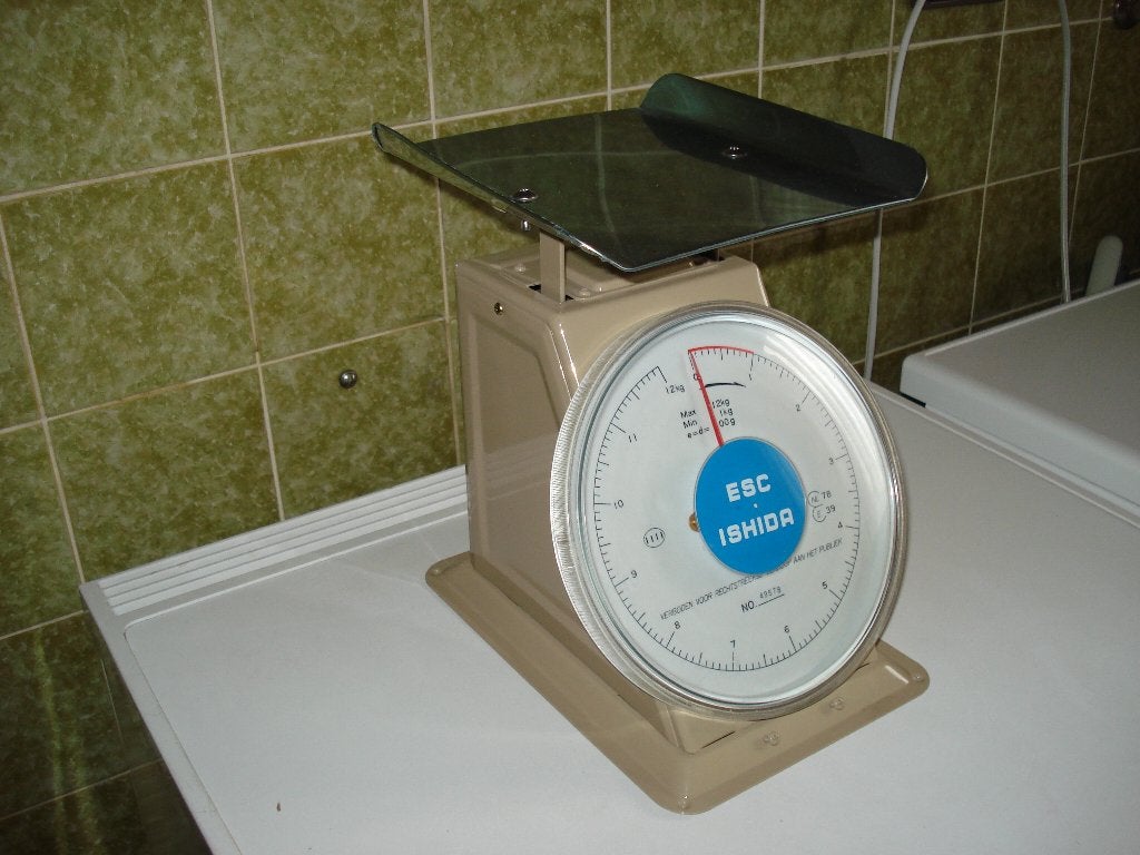 weegschaal ( Ishida ), Ophalen, Gebruikt, Analoog, 100 kg of meer