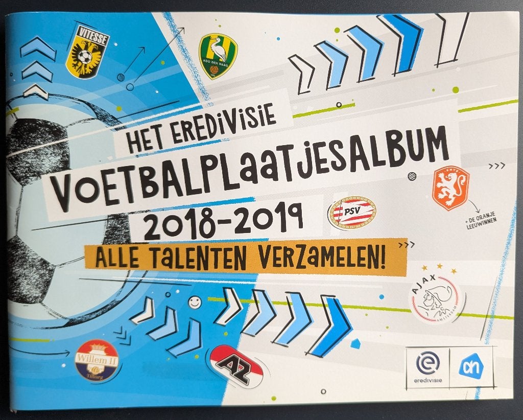 Het Eredivisievoetbalplaatjes Album 2018-2019, Albert Heijn, Ophalen of Verzenden