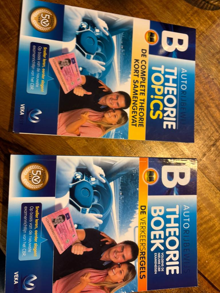 Theorie boeken auto, Ophalen of Verzenden, Gelezen, Algemeen