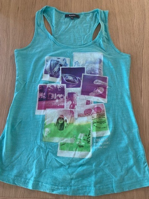 Topje van Bel & Bo , maat XS nog NIEUW (R98), Kleding | Dames, Blauw, Bel&Bo, Nieuw, Ophalen of Verzenden