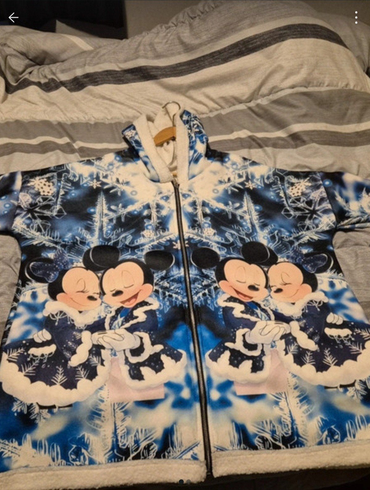 Nieuw Disney vest - Mickey & Minnie - Maat 50, Disney, Blauw, Maat 46/48 (XL) of groter, Nieuw