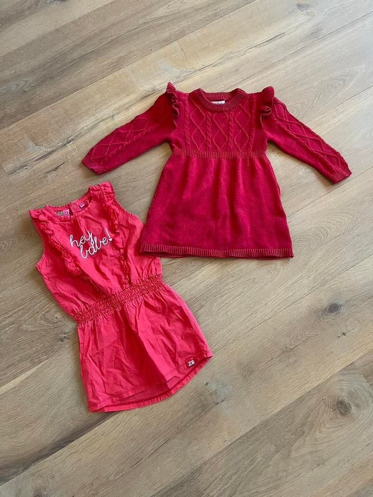 Zomer Z8 jurkje en heel seizoen jurk maat 98, Kinderen en Baby's, Kinderkleding | Maat 98, Ophalen of Verzenden, Gebruikt, Meisje