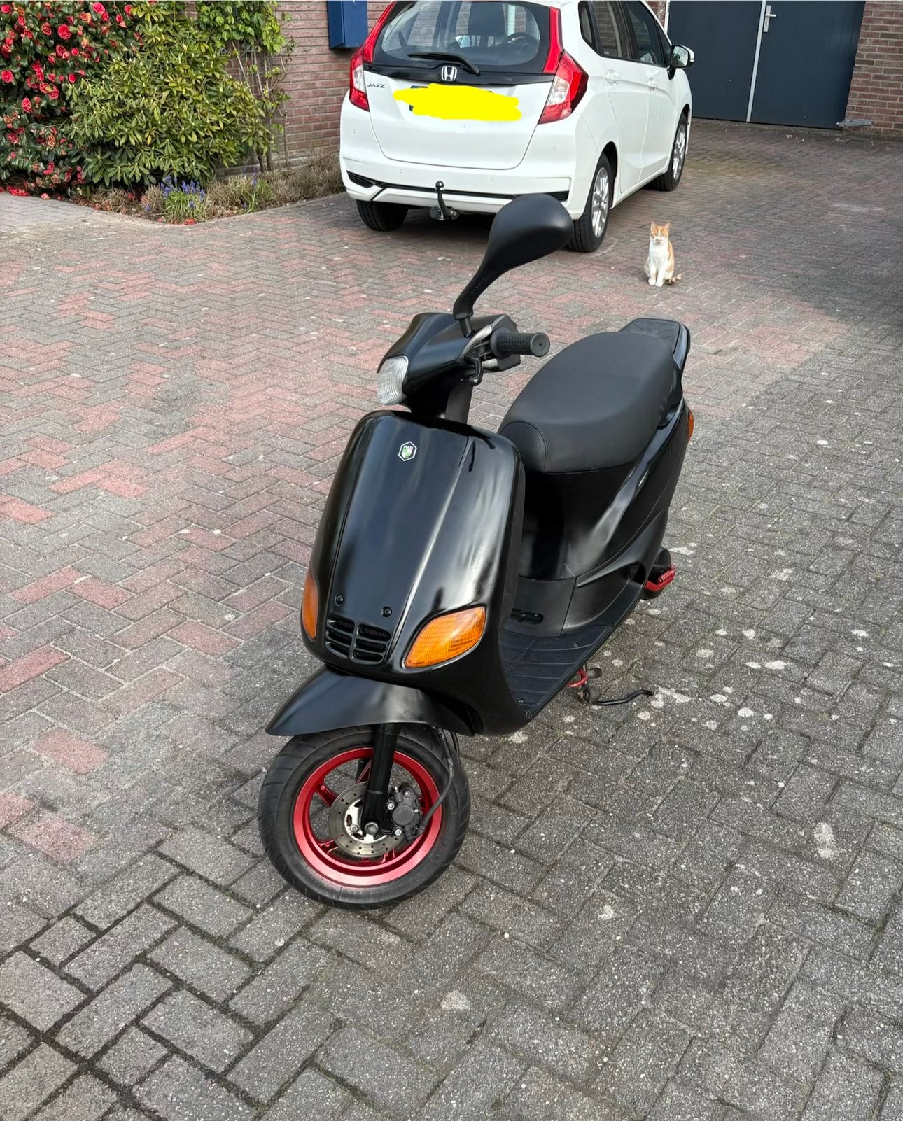 Piaggio zip type 3, Fietsen en Brommers, Scooters | Piaggio, Ophalen, Tweetakt, Zo goed als nieuw, Maximaal 25 km/u