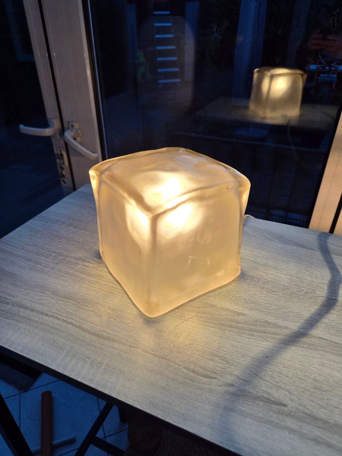 Ikea Iviken lamp ijslamp vintage, Ophalen of Verzenden, IKEA, Design