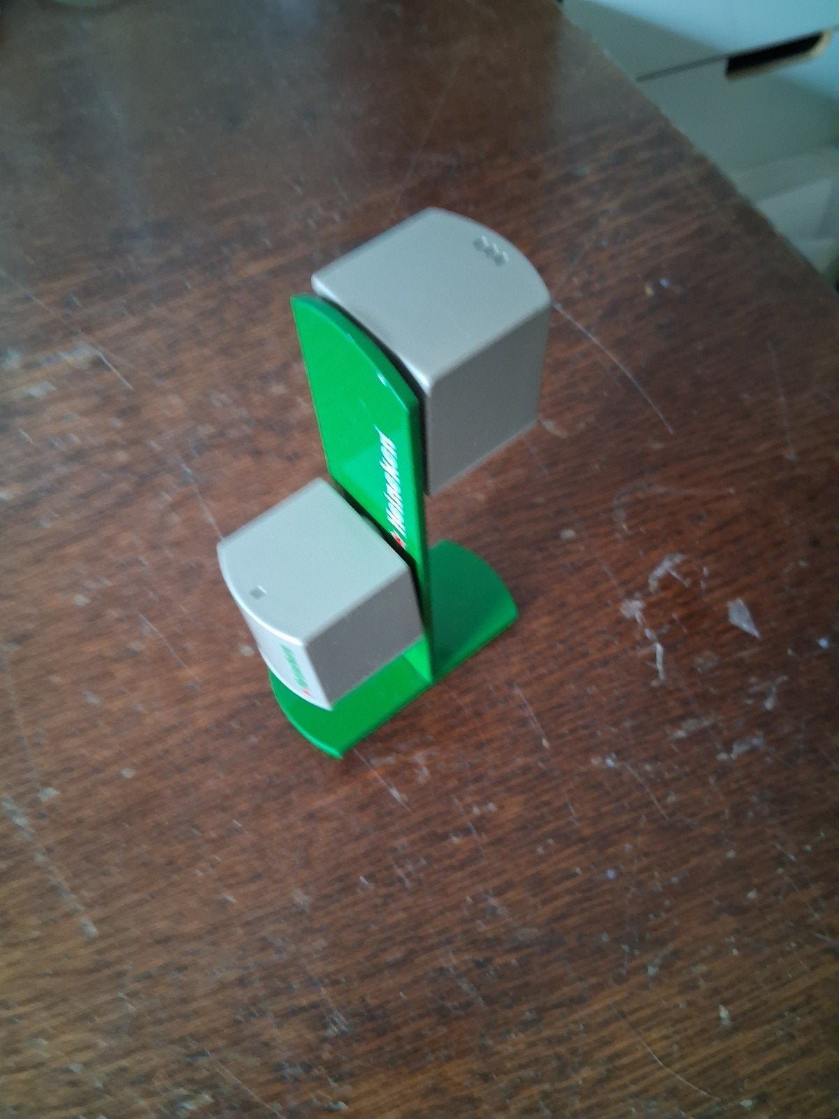 Heineken peper- en zoutstel, Verzamelen, Ophalen of Verzenden, Gebruikt, Heineken