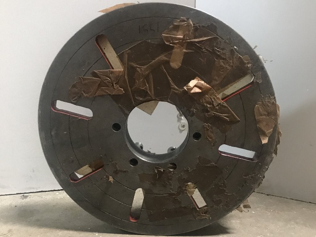 Opspanflens, Ø500 x 60 mm, Camlock D8, Doe-het-zelf en Verbouw, Draaibanken, Ophalen, Nieuw, Onderdeel