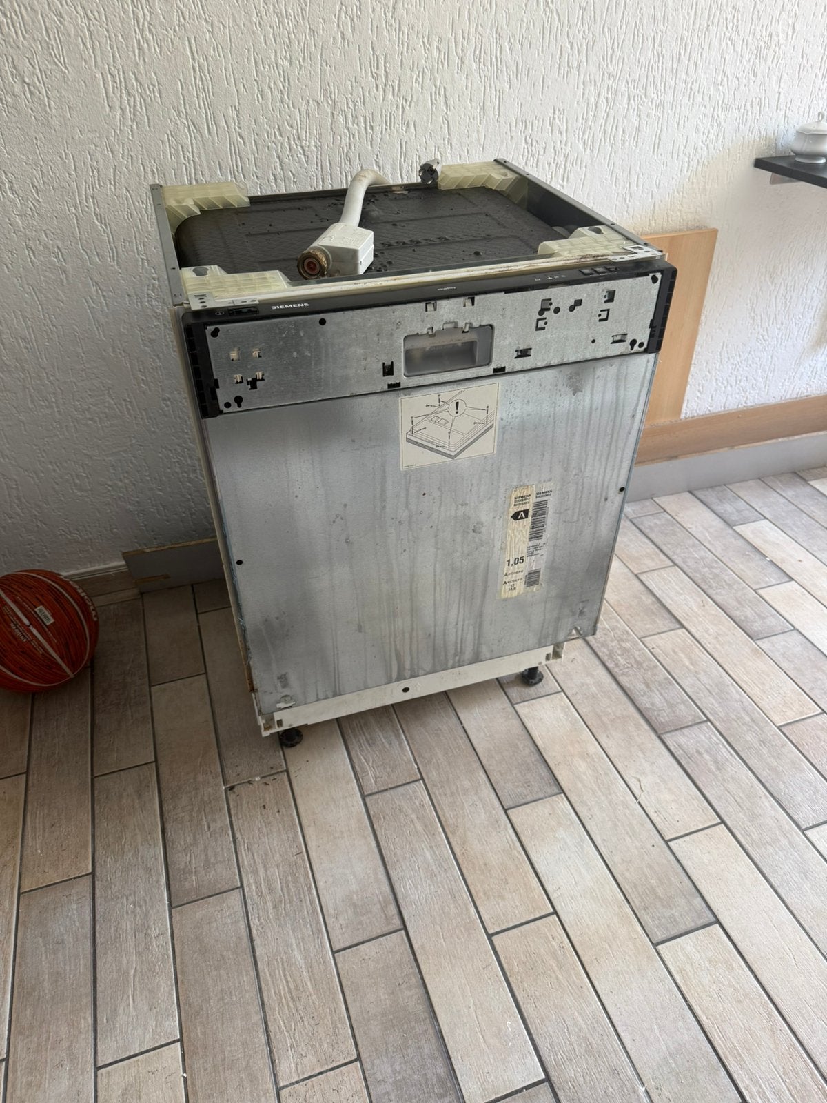 Siemens inbouwvaatwasser SE63E330EU –defect, Witgoed en Apparatuur, Vaatwasmachines, Ophalen of Verzenden, Zo goed als nieuw, Inbouw