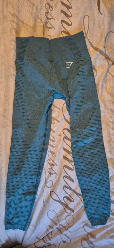 Gymshark Seamless legging maat S, Blauw, Nieuw, Ophalen of Verzenden, Fitness of Aerobics