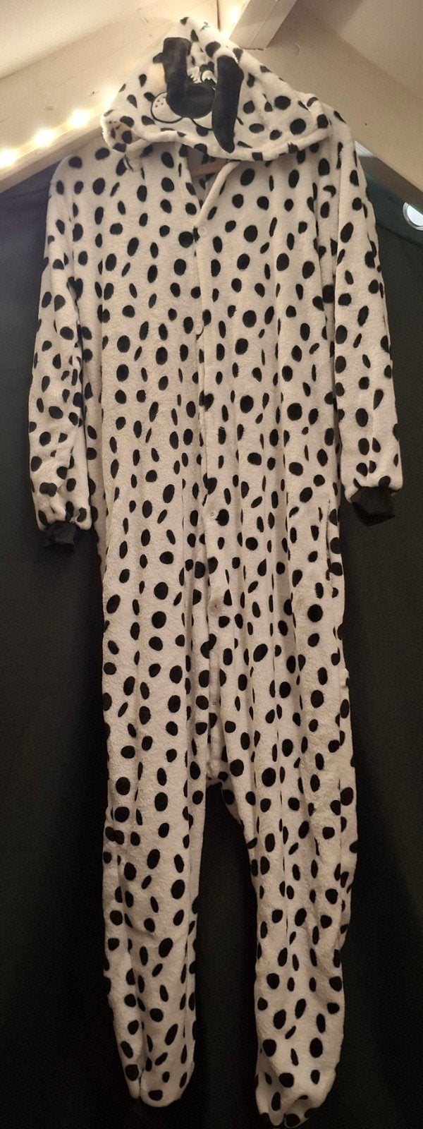 Dalmatiër Onesie Carnavalskostuum Maat XL, Ophalen, Carnaval, Maat 42/44 (L), Kleding