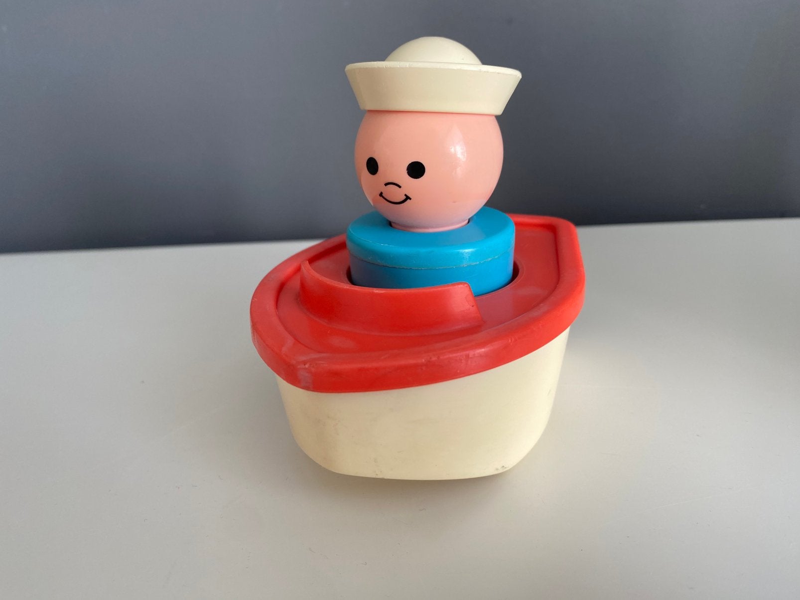 Vintage Fisher Price Jumbo Floating Boat, Ophalen of Verzenden, Gebruikt, Overige typen