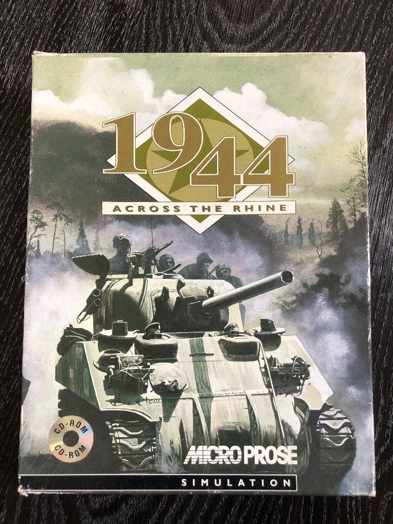 PC CD-ROM Game Big Box - 1944 Across The Rhine - Micro Prose, Spelcomputers en Games, Games | Pc, Gebruikt, 1 speler, Ophalen of Verzenden
