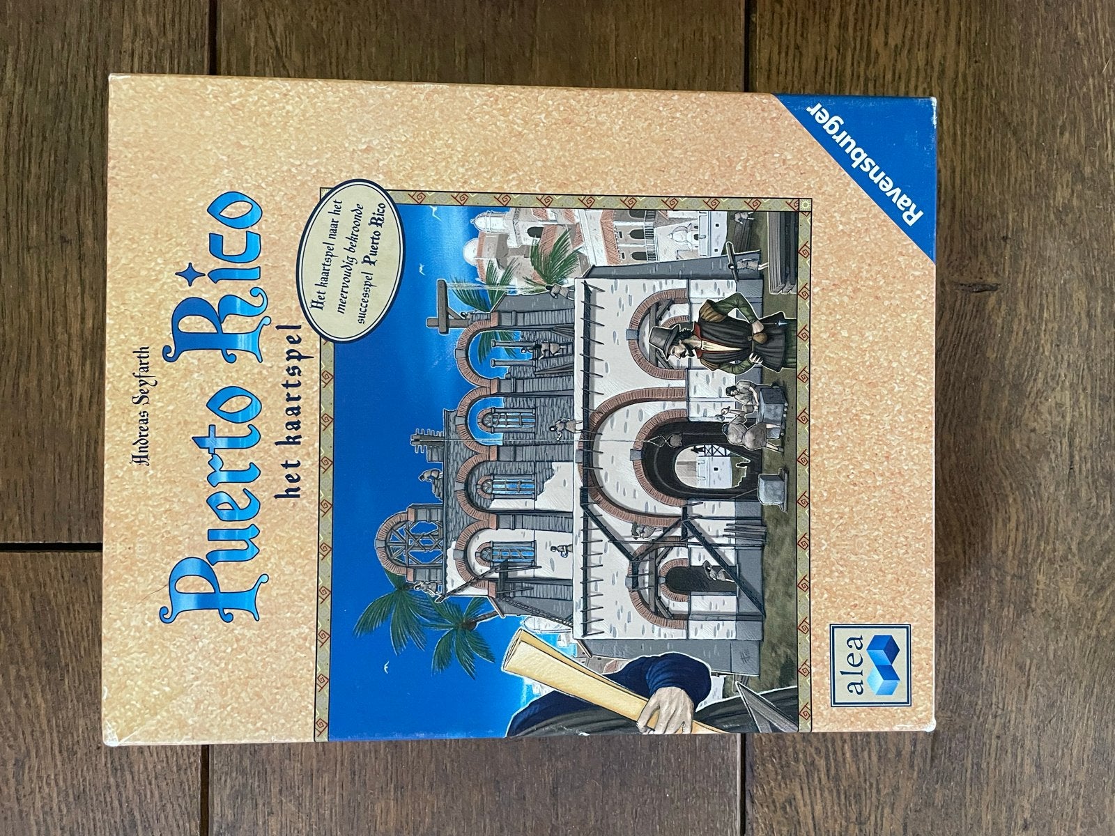 Puerto Rico: Het Kaartspel - Ravensburger, Hobby en Vrije tijd, Gezelschapsspellen | Kaartspellen, Een of twee spelers, Ophalen of Verzenden