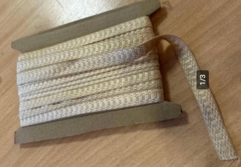10 m Vintage sierband, Ophalen of Verzenden, Nieuw, Lint, Band of Elastiek