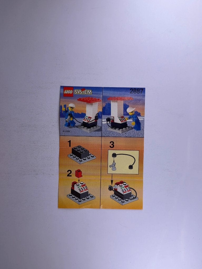 LEGO City 2887 Petrol Station Attendant and Pump, Lego, Overige typen, Ophalen of Verzenden, City