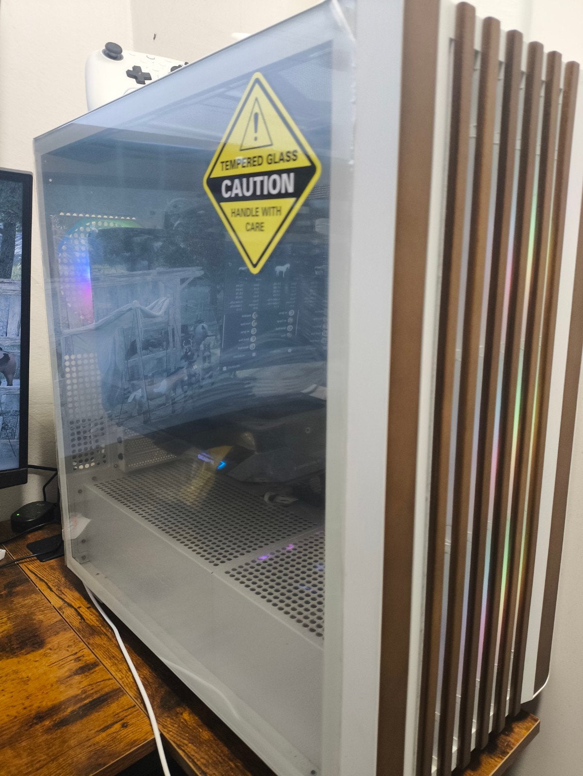 Krachtige Gaming PC - AMD Ryzen 7 7700X, RX 9070XT, 32GB RAM, Ophalen of Verzenden, Zo goed als nieuw, Gaming, 1.8 TB