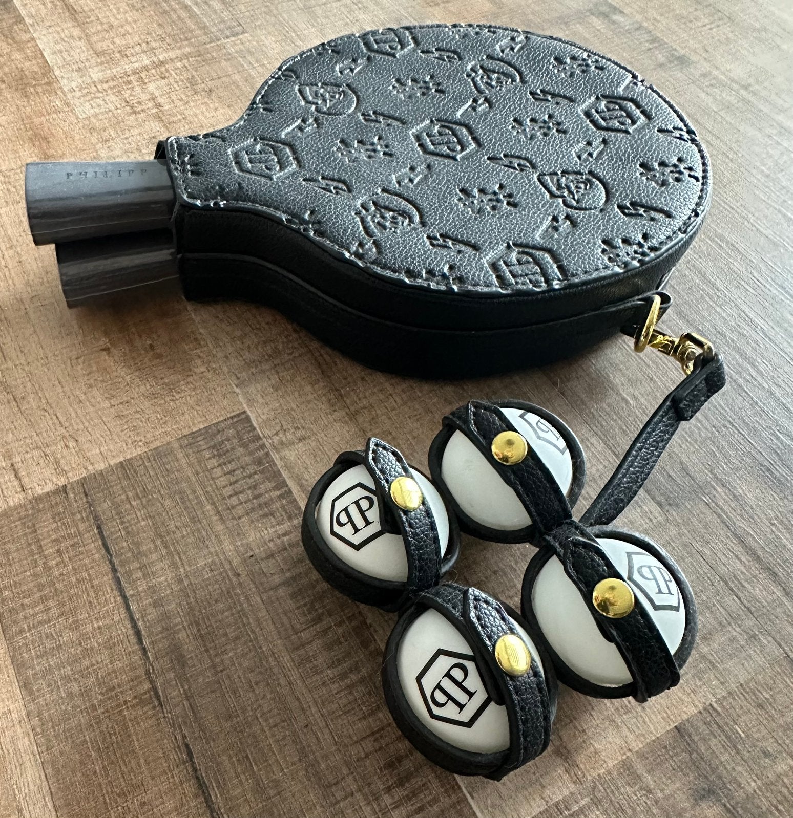 Philipp Plein , luxe tafel tennis set , nieuw, Ophalen of Verzenden, Nieuw, Overige typen