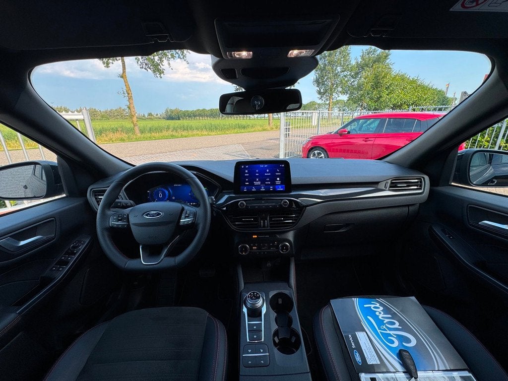 Ford Kuga 2.5 PHEV ST-Line X Nordic PHEV / ELEKTR. KLEP / WI, Auto's, Ford, Gebruikt, Zwart, 4 cilinders, Zwart