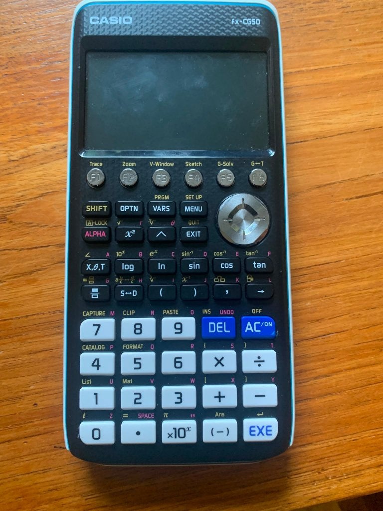 Casio fx-CG50, Ophalen of Verzenden, Grafische rekenmachine, Gebruikt