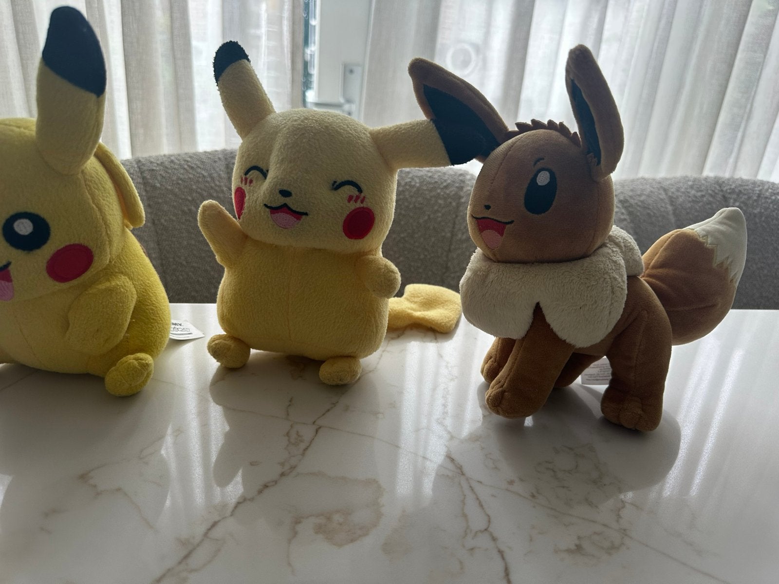 Pokemon knuffels, Kinderen en Baby's, Speelgoed | Knuffels en Pluche, Ophalen of Verzenden, Zo goed als nieuw, Overige typen