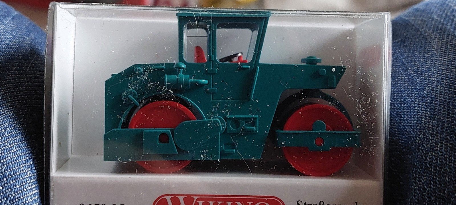 H0LK 0811 ABG STOOMWALS 1/87, Ophalen of Verzenden, Nieuw, Auto, Wiking
